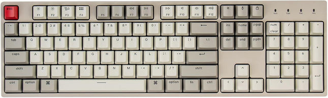 Full Size Wired Mechanical Gaming Keyboard with Brown Switches