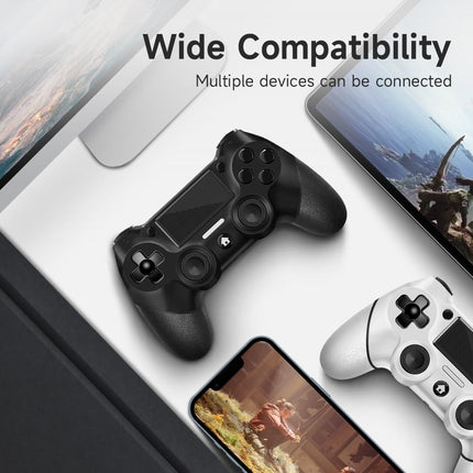 Wireless Game Controller with Non-Slip Grip and 3.5mm Audio Jack