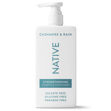Strengthening 2-in-1 Shampoo & Conditioner, Cashmere & Rain, 16.5 fl oz