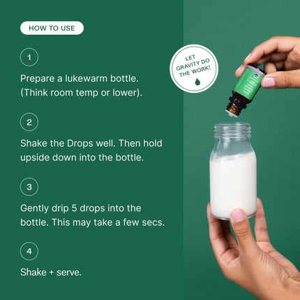 Organic Combo Feeding Kit with Milk-Based Powder Formula and Vitamin D Drops