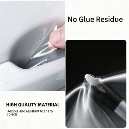 10-Pack Clear Car Door Handle Protector Film