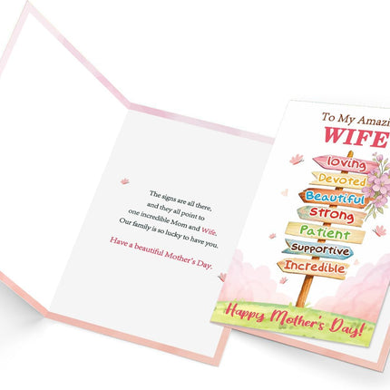 Mother's Day Card for Wife from Husband