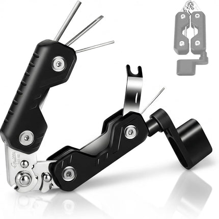 7-in-1 Guitar String Winder Cutter and Bridge Pin Puller Tool
