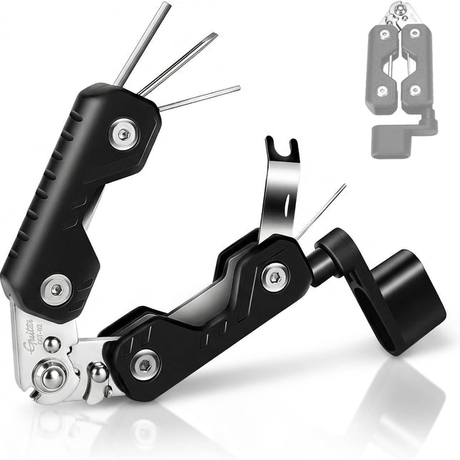 7-in-1 Guitar String Winder Cutter and Bridge Pin Puller Tool