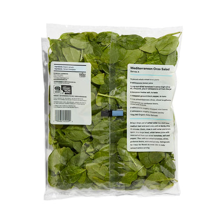 LittleNest NidoPequeño 365 by Whole Foods Market, Organic Baby Spinach — Baby & Toddler