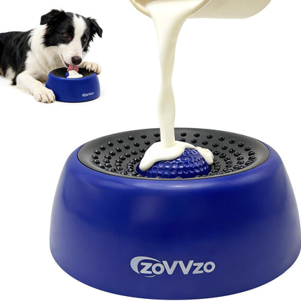 PawHaven RefugioPata Rolling Ball Dog Lick Bowl, Slow Feeder Dog Bowls, Non-Slip Design — Pet Supplies