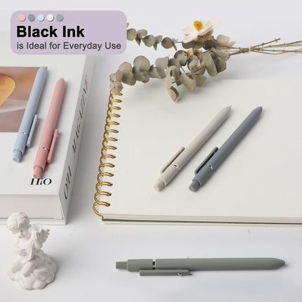 SourceToHome FuenteACasa FIOVER 5pcs Gel Pens Quick Dry Ink Pens Fine Point Premium Retractable — Home & Lifestyle