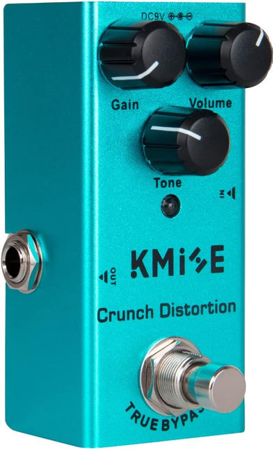 Crunch Distortion Electric Guitar Effects Pedal Mini Single Type DC 9V True Bypass