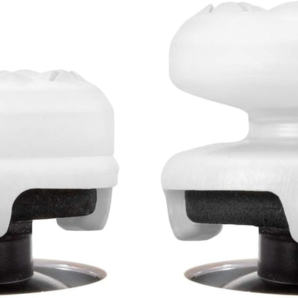 Galaxy White Performance Thumb Grips for PS4 and PS5 Controllers