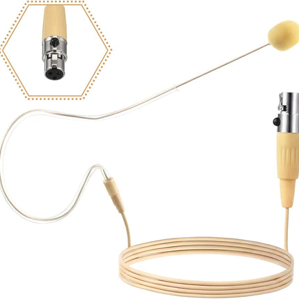 NexWave OndaNex Sabary in Ear Back Electric Headset Microphone Mini XLR 3 Pin TA3F Plug Mic — Smart Tech