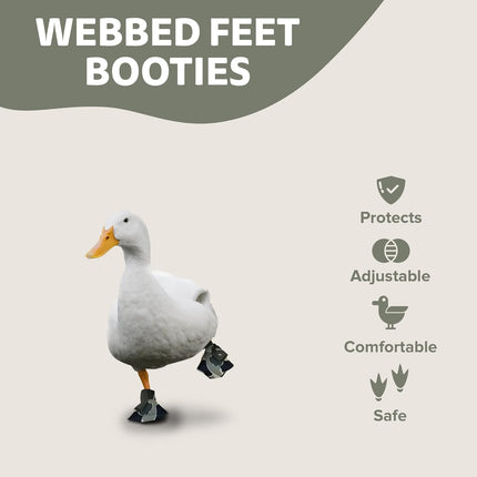Protective Duck Shoes for Injured Feet - Medium Gray Camouflage