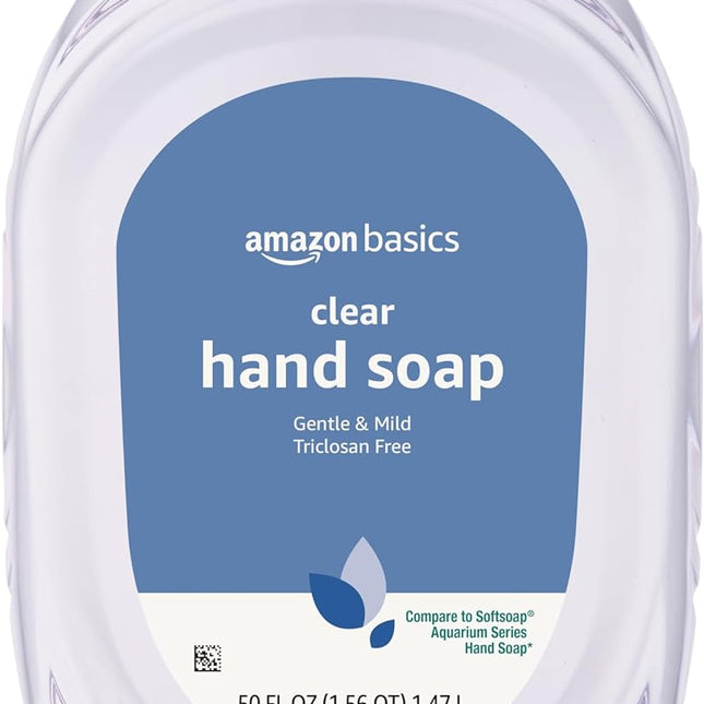 Gentle & Mild Clear Liquid Hand Soap Refill, 50 fl oz