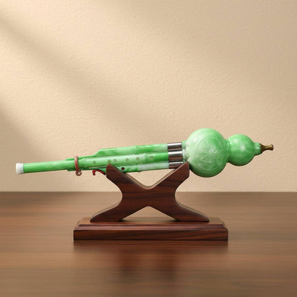 SourceToHome FuenteACasa Gourd Flute Chinese Easy - Cucurbit Flute Detachable Design Wind — Home & Lifestyle
