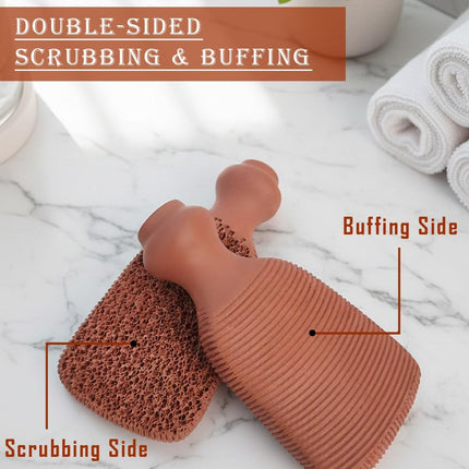 100% Natural Terracotta Pumice Stone Foot Scrubber