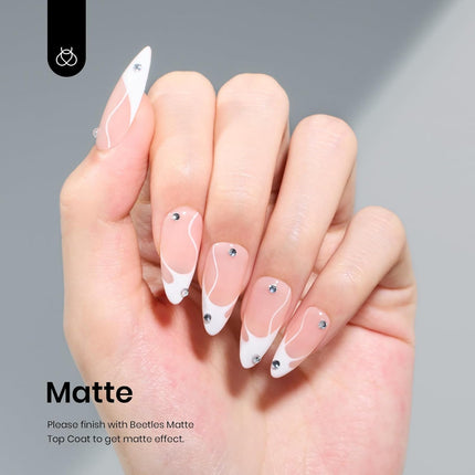 White Soak Off UV Gel Nail Polish, 15ml