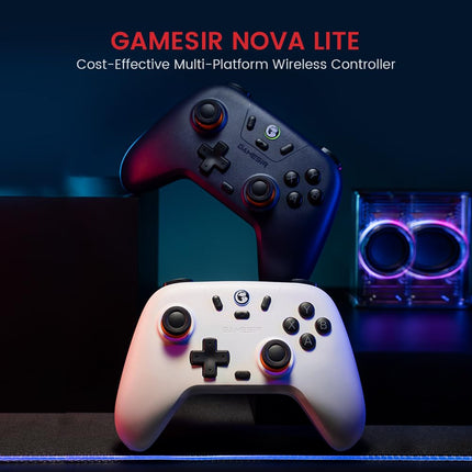 2.4GHz Wireless Multi-Platform Game Controller in White