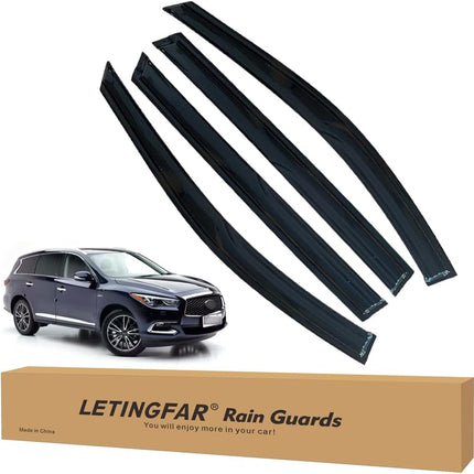 Window Visors Rain Guards for QX60 & JX35 2013-2021
