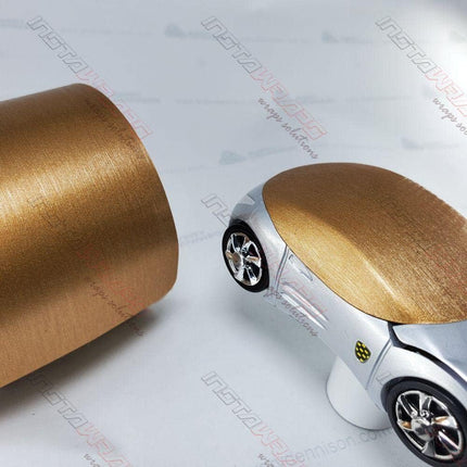 DriveForge ForjaRuta AD Car Wrap Roll SW900 Brushed Bronze Metallic — Auto & Moto