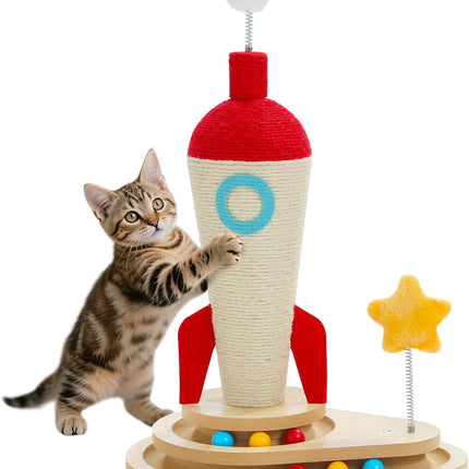 PETEPELA mushroom cat scratching post base detail