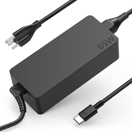 65W USB-C Replacement Laptop Charger Power Adapter Cord