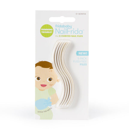 LittleNest NidoPequeño Frida Baby NailFrida The S-Curved Baby Nail Files, Nail Trimmer for Baby — Baby & Toddler