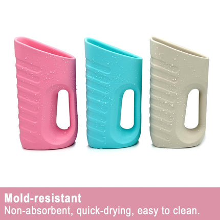 Baby Bath Rinse Cup & Rinser - 1000ml Soft EVA Pink Shower Cup