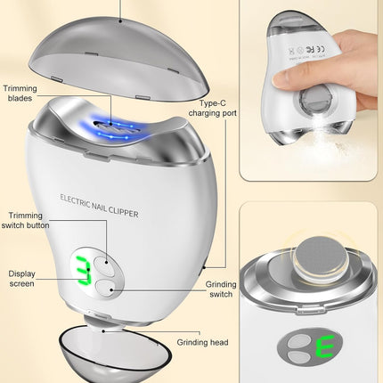 2-in-1 Electric Nail Clipper & Filer