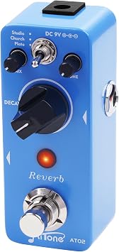 Mini Digital Guitar Reverb Pedal with 3 Modes