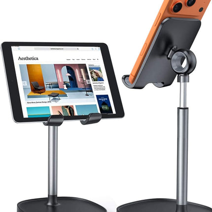 Cell Phone and Tablet Stand for Desk