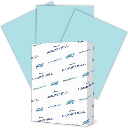 Blue 20 lb Colored Printer Paper, 8.5 x 11, 500 Sheets