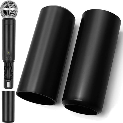 2-Pack Battery Cover Replacement for Select Wireless Microphone Transmitters
