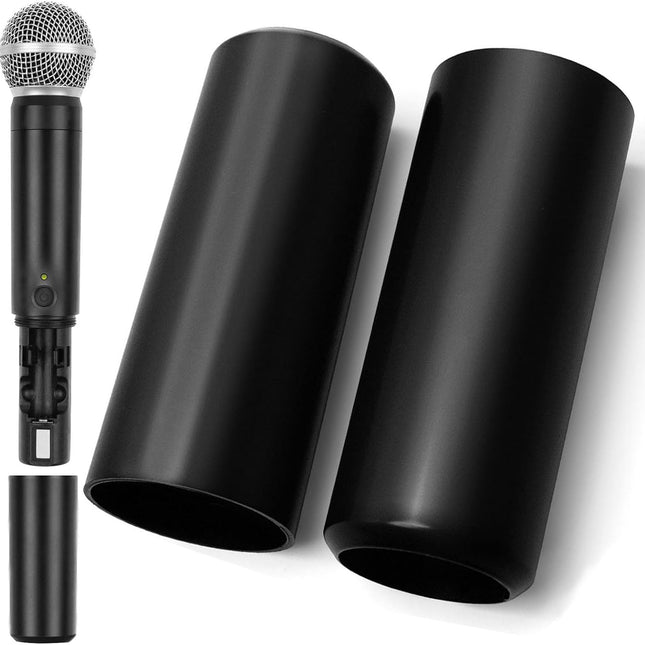 2-Pack Battery Cover Replacement for Select Wireless Microphone Transmitters