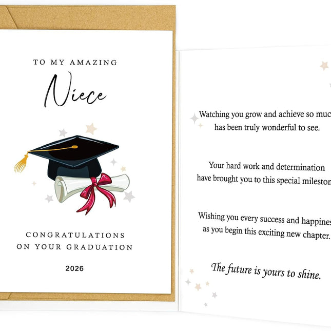Graduation Card for Granddaughter 2026