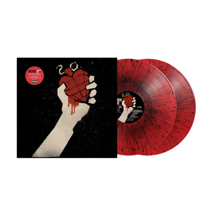 American Idiot - 20th Anniversary Red with Black Splatter 2 LP