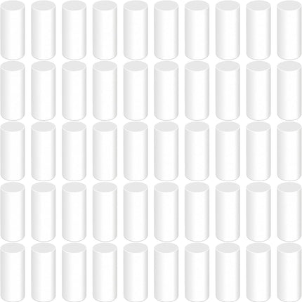 50-Piece Mechanical Pencil Eraser Refills, White Universal Replacement Erasers