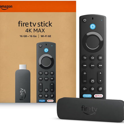 4K Max Streaming Stick with AI Search and Wi-Fi 6E
