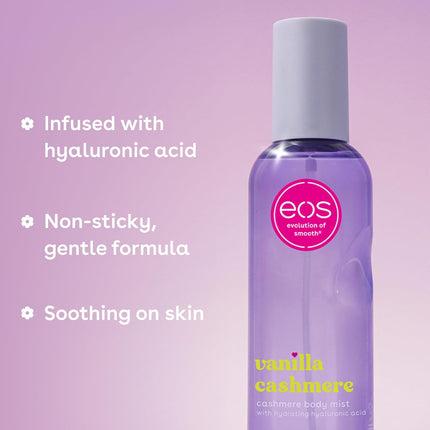 Cashmere Body Mist, Vanilla Musk & Cozy Caramel, 6 fl oz