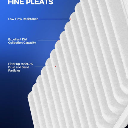 Engine & Cabin Air Filter Kit CA10171 CF10285