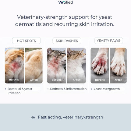 Yeast Dermatitis Spray for Dogs
