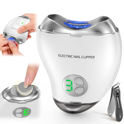 2-in-1 Electric Nail Clipper & Filer