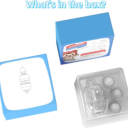 Universal Silicone Nasal Aspirator Tips for Baby & Toddler