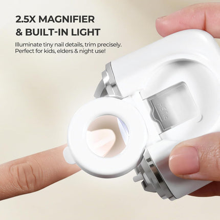 5-in-1 Electric Nail Clippers for Seniors, Adults & Babies