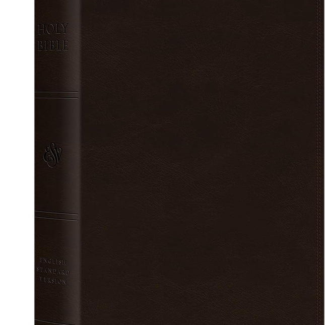 ESV Giant Print Bible, Red Letter (Deep Brown)