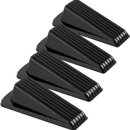 Door Stoppers for Bottom of Door, Rubber Wedge Door Stops