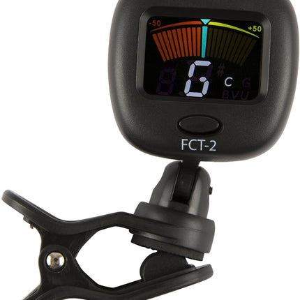 Professional Multi-Instrument Clip-On Tuner for Guitar, Bass, Ukulele, and Violin