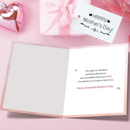Mother's Day Card for Wife from Husband
