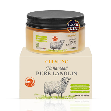 GlowEssence EsenciaLuz CHIALING Handmade Lanolin - 100% Pure Natural Australian Lanolin Cream — Beauty & Self-Care