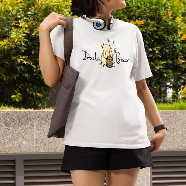 Dada Bear Honey Bear Unisex T-Shirt, Sand, X-Large