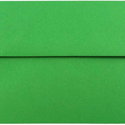 A7 Green Recycled Invitation Envelopes - 5 1/4 x 7 1/4 - 50 Pack