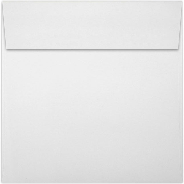 Square Invitation Envelopes | Peel & Press | 6 1/4 x 6 1/4 in | Bright White | 70 lb Text | 50 Count